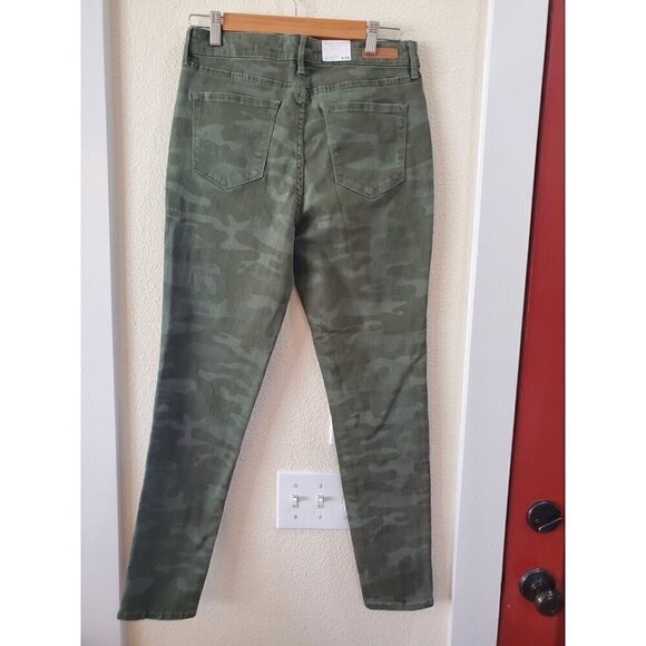 SOCIAL STANDARD by SANCTUARY Pants Women's Sz 8/29 Camo Print High Rise‎ Skinny - Picture 2 of 9